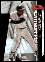 Willie Mays #PDC-13 Baseball Cards 2021 Topps Update Platinum Players Die Cuts Prices