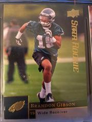 Brandon Gibson #246 Football Cards 2009 Upper Deck Prices