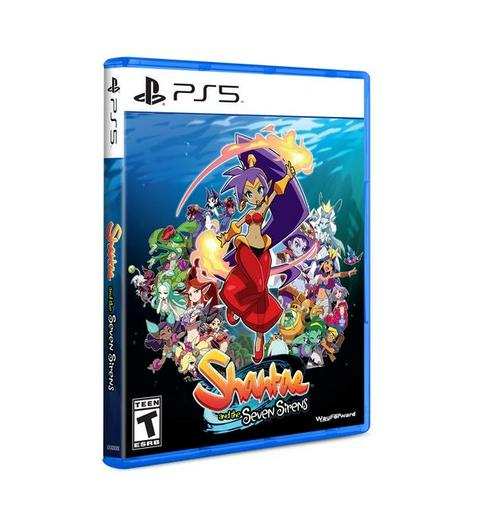 Shantae and the Seven Sirens Cover Art