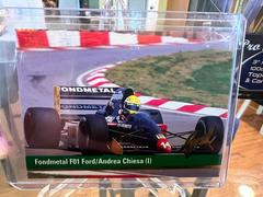 Fondmetal F01 Ford/Andrea Chisea (I) #14 Racing Cards 1992 Grid F1 Prices