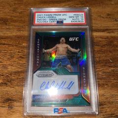 Chuck Liddell [Green] Ufc Cards 2021 Panini Prizm UFC Sensational Signatures Prices