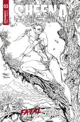 Sheena: Queen of the Jungle: Fatal Exams [Royle Line Art] #3 (2023) Comic Books Sheena: Queen of the Jungle: Fatal Exams Prices