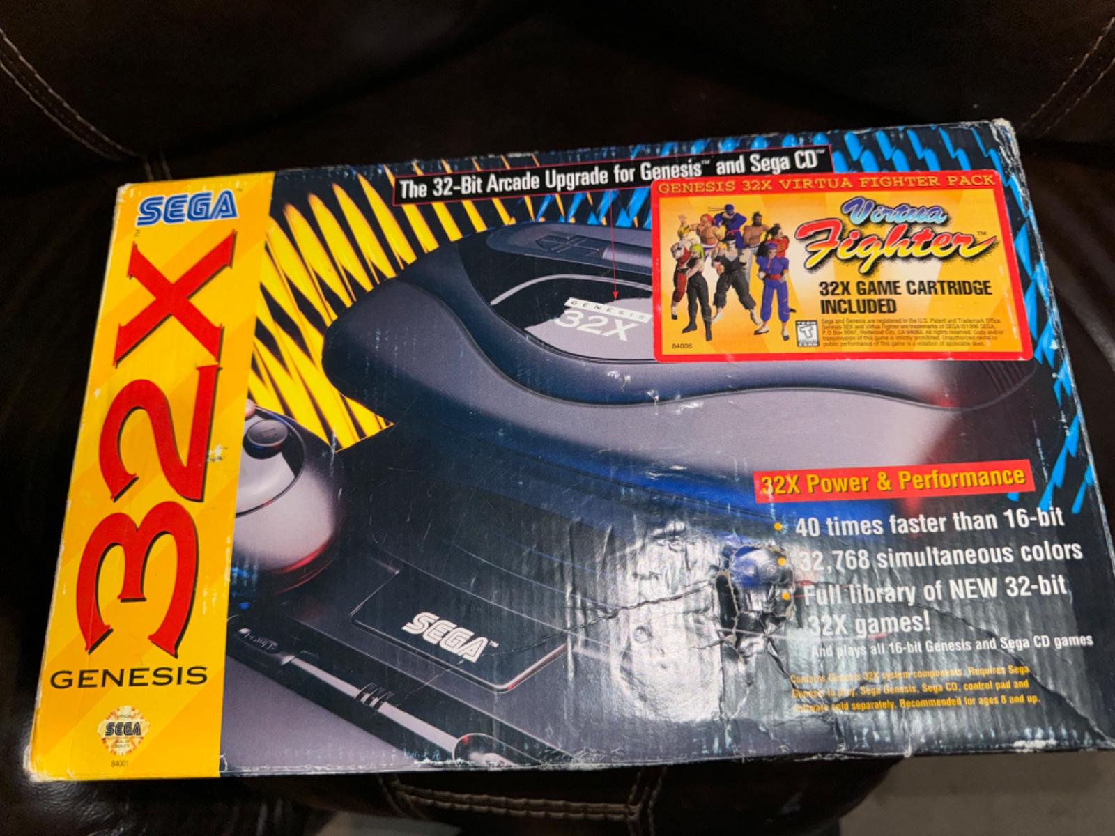 Sega 32x Genesis Virtua Fighter Bundle Sega Genesis