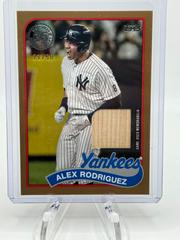 Alex Rodriguez [Gold] Baseball Cards 2024 Topps 1989 Relic Prices