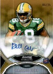 Randall Cobb [Gold Refractor] Football Cards 2011 Bowman Sterling Autograph Prices