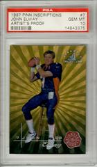 John Elway [Artist's Proof] Football Cards 1997 Pinnacle Inscriptions Prices