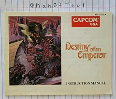 Manual  | Destiny of an Emperor NES