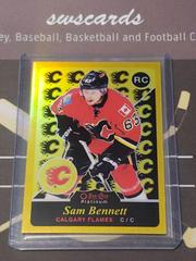 Sam Bennett [Rainbow Blue Autograph] Hockey Cards 2015 O-Pee-Chee Platinum Retro Prices