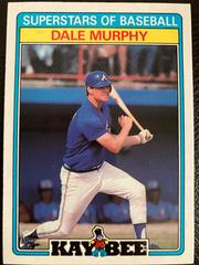 Dale Murphy #21 Baseball Cards 1987 Topps KayBee Superstars Prices