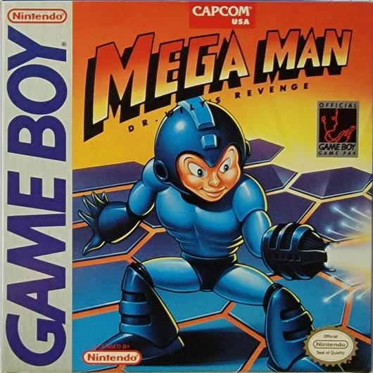 Mega Man: Dr Wily's Revenge Cover Art