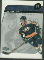 Adam Hall Hockey Cards 2002 Upper Deck Prices