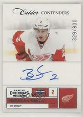 Brendan Smith [Autograph] Hockey Cards 2011 Panini Contenders Prices
