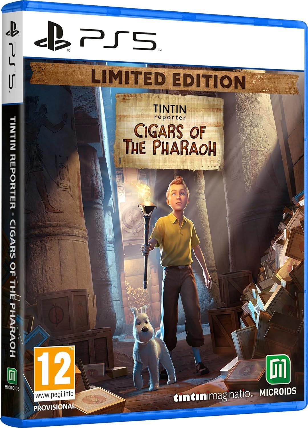 Tintin Reporter: Cigars of the Pharaoh [Limited Edition] PAL Playstation 5