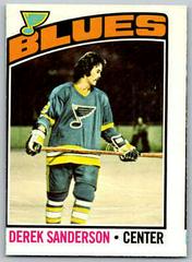 Derek Sanderson Hockey Cards 1976 O-Pee-Chee Prices