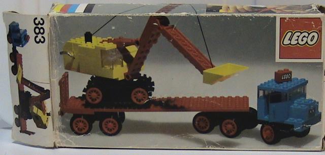 Truck with Excavator #383 LEGO LEGOLAND