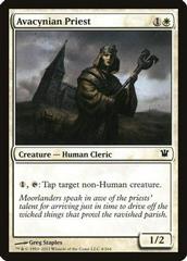 Avacynian Priest [Foil] Magic Innistrad Prices