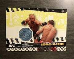 Georges St Pierre #FM-GS Ufc Cards 2010 Topps UFC Fight Mat Relic Prices