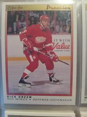 Rick Green Hockey Cards 1990 O-Pee-Chee Premier Prices