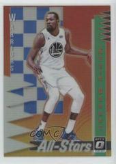 Kevin Durant [Holo] Basketball Cards 2018 Panini Donruss Optic All Stars Prices