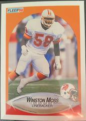 Winston Moss #352 Football Cards 1990 Fleer Prices