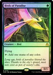Birds of Paradise [Foil] Magic Ravnica Remastered Prices