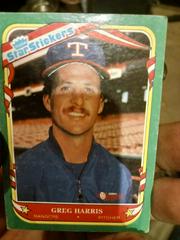 Greg Harris Baseball Cards 1987 Fleer Star Stickers Prices