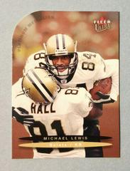 Michael Lewis [Platinum Medallion] Football Cards 2003 Ultra Prices