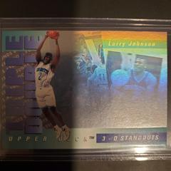 Larry Johnson #TD7 Basketball Cards 1993 Upper Deck Triple Double Prices
