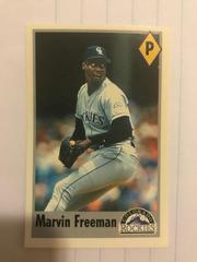 Marvin Freeman #9 Baseball Cards 1995 Fleer Panini Stickers Prices