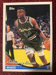 Anthony Bowie #165 Basketball Cards 1993 Topps Prices