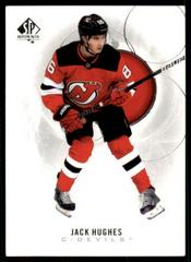 Jack Hughes Hockey Cards 2020 SP Authentic Prices