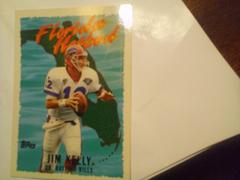 Jim Kelly #13 Football Cards 1995 Topps Florida Hot Bed Prices