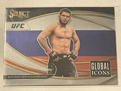 Khabib Nurmagomedov Ufc Cards 2021 Panini Select UFC Global Icons Prices