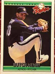 Butch Henry #51 Baseball Cards 1992 Panini Donruss Rookies Prices