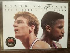 Changing Faces Joe Klein & AC Green #312 Basketball Cards 1993 Skybox Premium Prices