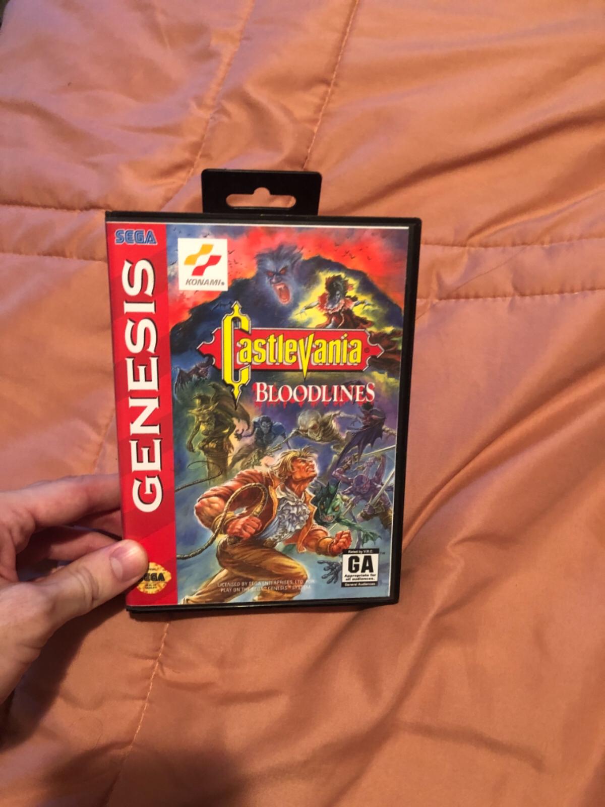 Castlevania: Bloodlines | Item, Box, and Manual | Sega Genesis
