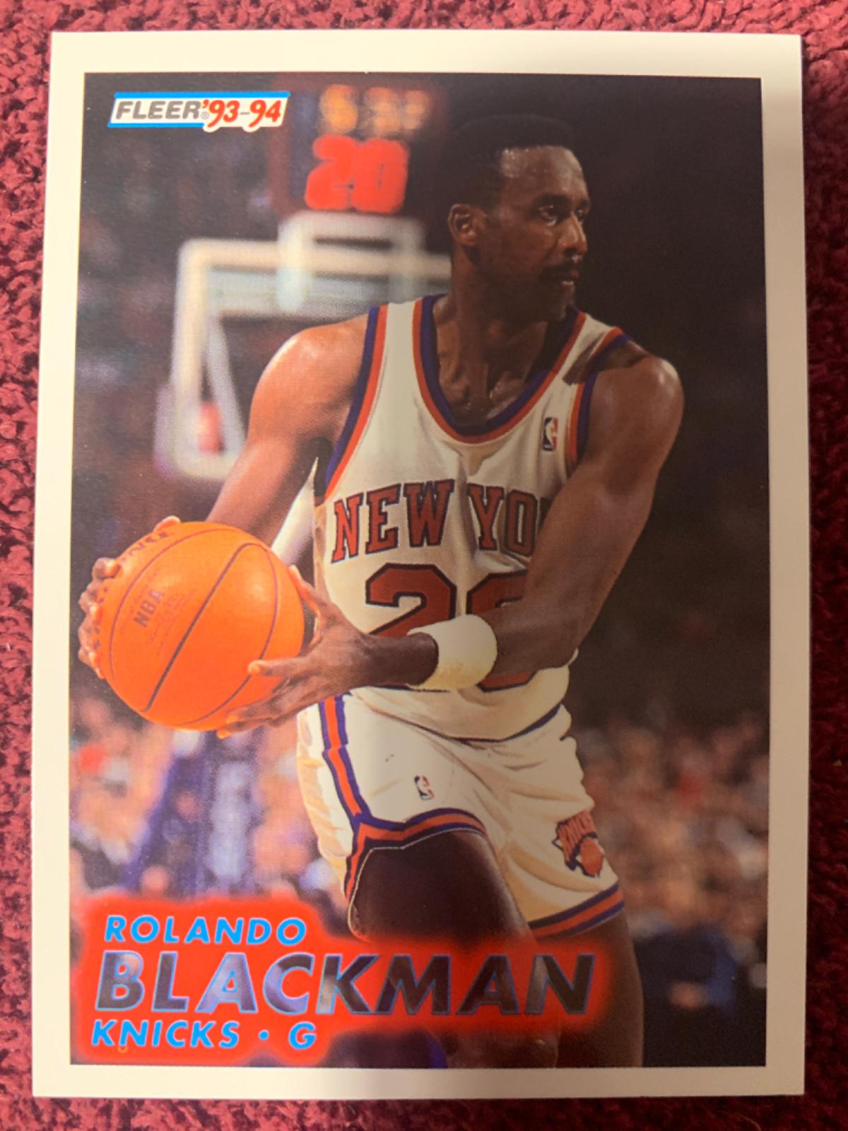Rolando Blackman #138 Prices | 1993 Fleer | Basketball Cards