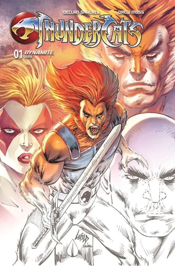 Thundercats [Liefeld Contrast Peel] #1 (2024) Comic Books Thundercats