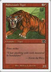 Sabretooth Tiger Magic 6th Edition Prices