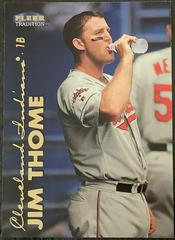 Jim Thome Baseball Cards 1999 Fleer Tradition Prices