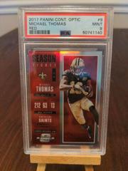 Michael Thomas [Red] #9 Football Cards 2017 Panini Contenders Optic Prices