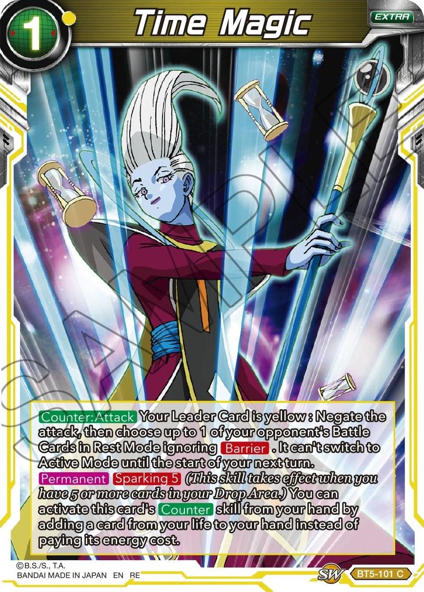 Time Magic BT5-101 Dragon Ball Super Mythic Booster