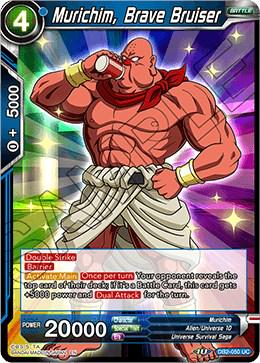 Murichim, Brave Bruiser DB2-050 Dragon Ball Super Divine Multiverse