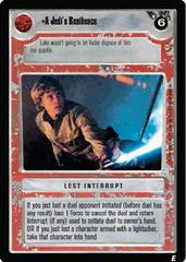 A Jedi's Resilience [Limited] Star Wars CCG Tatooine Prices