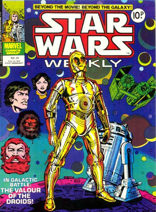 Star Wars Weekly #29 (1978) Comic Books Star Wars Weekly