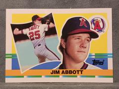 Jim Abbott #329 Baseball Cards 1990 Topps Big Baseball Prices