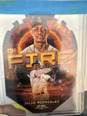 Julio Rodriguez Baseball Cards 2022 Topps Fire En Fuego Prices