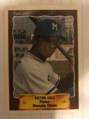 Victor Cole #1006 Baseball Cards 1990 Procards Prices