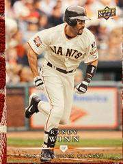 Randy Winn #460 Baseball Cards 2008 Upper Deck First Edition Prices