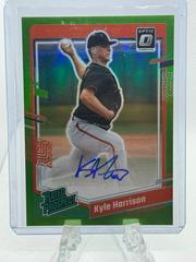 Kyle Harrison [Lime Green] #RPS-KH Baseball Cards 2023 Panini Donruss Optic Rated Prospect Signatures Prices